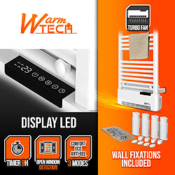 Avis Radiateur sèche serviettes avec fluide 750W + soufflerie 1000W - Warm Tech