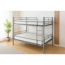 DAGOSTINO HOME Pack de 2 Matelas Mousse 90x200 New York - Ferme - Réversible - Côté Été/hiver - H15 Cm