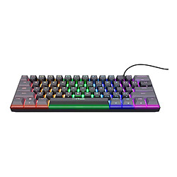 Trust GXT 867 Acira clavier Gaming USB QWERTY Anglais américain Noir