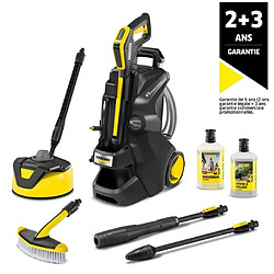 Nettoyeur haute pression KARCHER K5 Power Control Flex Home&Brush 500 L/h - 2100 W - 145 bars - livré avec 2 brosses + 2 détergents