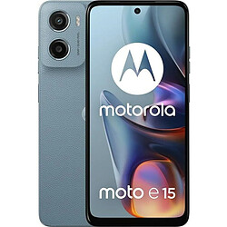 Motorola Moto E15 - Bleu brumeux