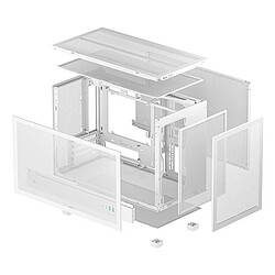 Deepcool CH260 WH Blanc pas cher