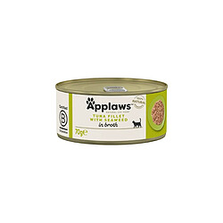 Aliments pour chat Applaws Tuna Fillet with Seaweed in Broth Poisson 70 g