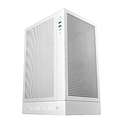 Boitier sans alimentation - DEEPCOOL CH170 Digital - Mini tour - Format M-ITX - Blanc