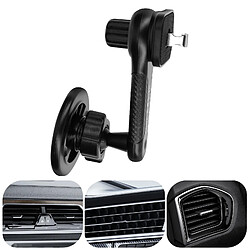 Avis LinQ Support Voiture MagSafe Fixation Grille d'aération Design Compact Noir