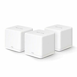 Acheter Système Mesh WiFi 6 bi-bande Mercusys Halo H60X AX1500 (3 unités)