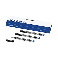 Recharge pour stylo Montblanc ROYAL BLUE Bleu (3 Unités)