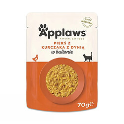 Aliments pour chat Applaws Chicken breast with pumpkin in broth Poulet 70 g