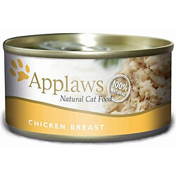 Aliments pour chat Applaws Chicken breast in broth Poulet 156 g