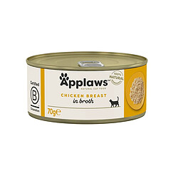 Aliments pour chat Applaws Chicken breast in broth Poulet 70 g