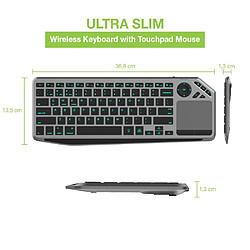 Acheter Techly Clavier gamer sans fil - Noir