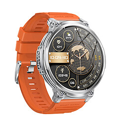 Montre Connectée K66 - Appels Bluetooth, Écran 1,85" Multifonction-orange