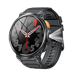 Montre Connectée K66 - Appels Bluetooth, Écran 1,85" Multifonction-noir