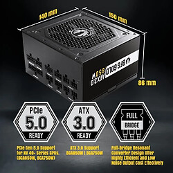 Avis BITFENIX BFG GOLD 850W (80+ Gold) ATX 3.0 - Alimentation PC - 850W