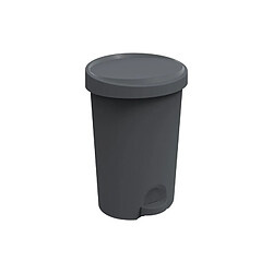 EDA Plastiques POUBELLE A PEDALE STEPY 27L ANTHRACITE EDA - 10630 G.ANT CX4