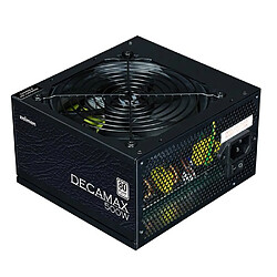 Alimentation PC - ZALMAN - DecaMax 500W - 80+ - Non modulaire - Ventilateur 120mm - Noir
