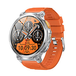 Montre Connectée K66 - Appels Bluetooth, Écran 1,85" Multifonction-orange