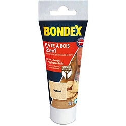 Mastic à bois naturel - BONDEX - 420480 - 80 g