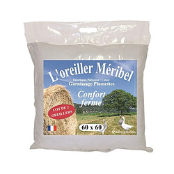 DODO Lot de 2 Oreillers MERIBEL Plumettes 60x60cm