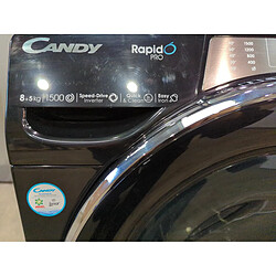 Candy RPW5856BWMBCB S - Noir pas cher