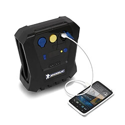 Compresseur programmable 12V de 0.05 bars a 7 bars - MICHELIN - Programmable - voiture, moto, vélo, ballons, matelas pneumatiques