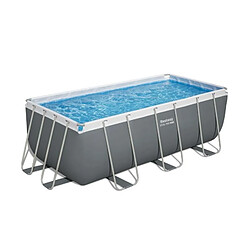 Avis Kit Piscine hors sol tubulaire BESTWAY - Steel Pro Max™ - 412 x 201 x 122 cm - Rectangulaire (Filtre a sable, échelle)