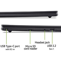 Avis Acer Chromebook CBOA314-1H-C286 - Noir