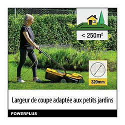 Acheter Tondeuse électrique POWERPLUS 1000W 32 cm petits jardins