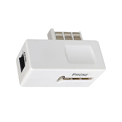 Filtre ADSL Accsup Blanc