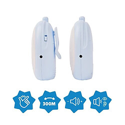 Avis Badabulle Babyphone audio - Simple d'utilisation - Portée 300m - Babyphone Compact - Alarme Sonore et Visuelle