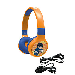Lexibook Casque 2 en 1 Naruto Bluetooth et Filaire avec limitation de son