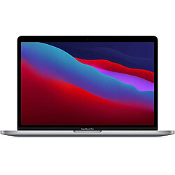 MacBook Apple MacBook Pro 13 1 To SSD 16 Go RAM Puce M1 CPU 8 cours GPU 8 cours Gris sideral 2021 Reconditionne par APPLE Etat