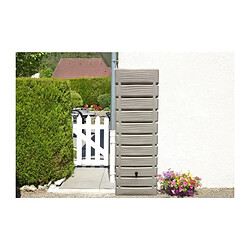 Récupérateur d'eau de pluie Dune 300 L + Kit raccord chéneau - BelliJardin