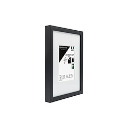 Cadre Ceanothe CADRE 20X30 OUV 13X18 MILAN NOIR