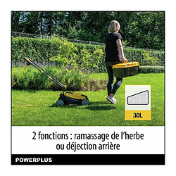 Avis Tondeuse électrique POWERPLUS 1000W 32 cm petits jardins