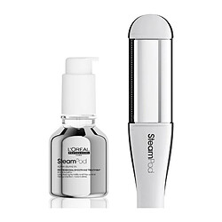 SteamPod 4 - Lisseur boucleur vapeur professionnel - L'OREAL PROFESSIONNEL - 3 Températures - Outil + Soin Lissant Concentré