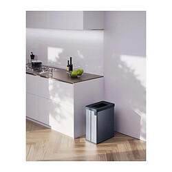 Poubelle de tri - VERTO - CURVER - 54 L - Bleu perle