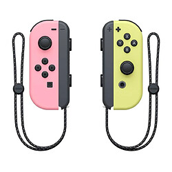 Manette Xbox One Nintendo 10011583 Paire de manettes Joy-Con Rose Pastel & Jaune Pastel pour Nintendo Switch