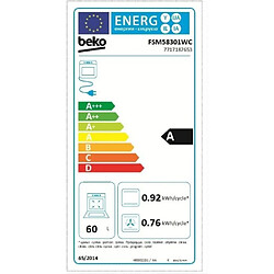 Acheter Beko FSM58301WC - Blanc