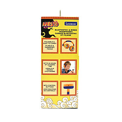 Acheter Lexibook Casque 2 en 1 Naruto Bluetooth et Filaire avec limitation de son