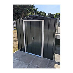 Abri de jardin - Métal - DURAMAX - 2,47 m² - 0,33 mm - Anthracite - DUECO64PR