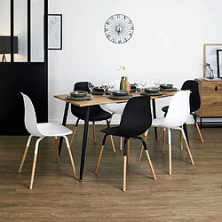 The Home Deco Factory Table extensible 4 à 6 personnes Abbott.
