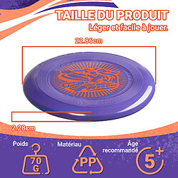 Acheter Wham-O Frisbee Go Disque Volant, 22.86cm Léger pour Enfants 5 Ans et Plus - 70g