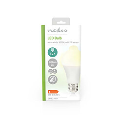 Acheter Nedis ampoule LED E27 A60 avec détecteur de mouvement