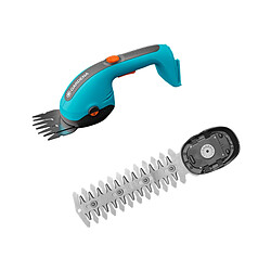 Cisaille a gazon + lame taille-buissons PowerCut P4A - GARDENA - 18V sans batterie