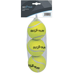 Outplay FIL 3 BALLES TENNIS LOISIR O2P OUT2PLAY TWX005N*NEW