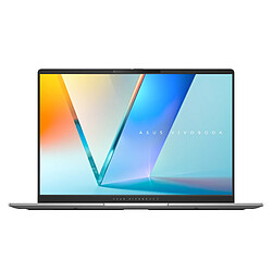 ASUS Vivobook S 14 OLED S5406UA-DRQD009W - Conception de charnière à 180 degrés - AMD Ryzen 7 - 8845HS / jusqu'à 5.1 GHz - Win 11 Home - Radeon 780M - 16 Go RAM - 512 Go SSD NVMe - 14" OLED 1920 x 1200 - Wi-Fi 6E, Bluetooth - argent cool - clavier : AZERT