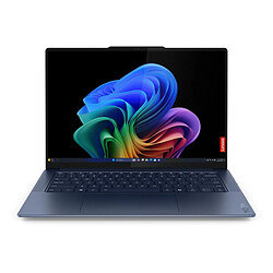 PC portable Lenovo Yoga Slim 7x 14QNV9 OLED Qualcomm Snapdragon X Elite 16 Go RAM 512 Go SSD