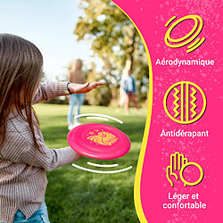 Avis Wham-O Frisbee Go Disque Volant, 22.86cm Léger pour Enfants 5 Ans et Plus - 70g