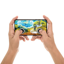 Utopia Bouton Joysticks de jeu pour smartphone à poser sur l'écran Noir
